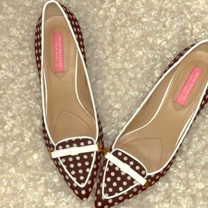 Isaac Mizrahi Polka dot kitten heels! Meow